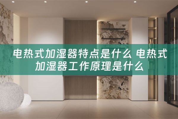 电热式加湿器特点是什么 电热式加湿器工作原理是什么