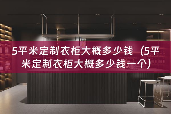 5平米定制衣柜大概多少钱（5平米定制衣柜大概多少钱一个）