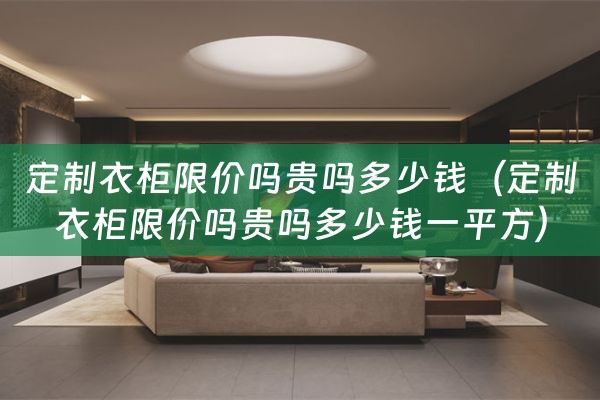 定制衣柜限价吗贵吗多少钱（定制衣柜限价吗贵吗多少钱一平方）