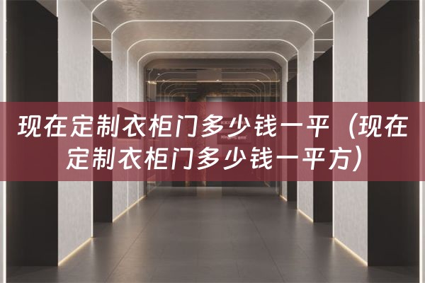 现在定制衣柜门多少钱一平（现在定制衣柜门多少钱一平方）