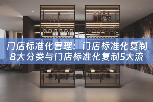 门店标准化管理：门店标准化复制8大分类与门店标准化复制5大流程